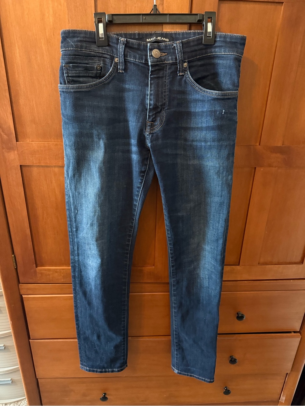 Mavi Jake Slim Fit Dark Wash Jeans